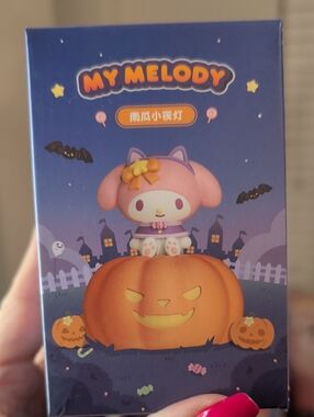 My Melody Halloween Pumpkin Figure - Pink